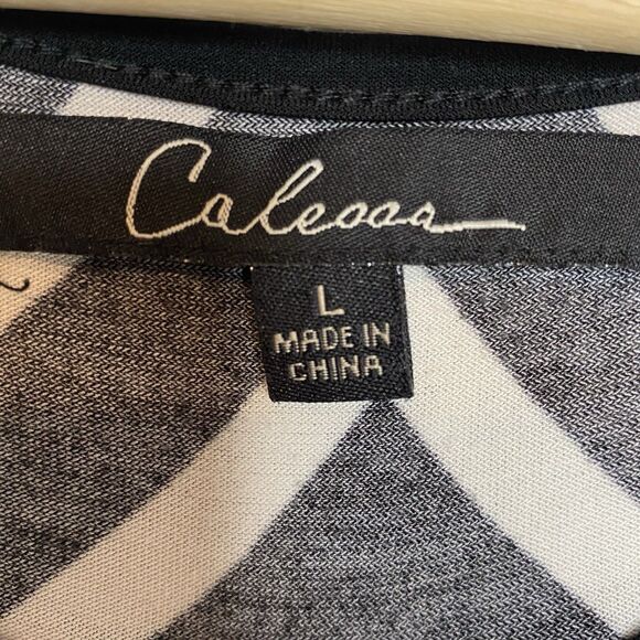 Lot of 4 Womens Black Tunic Tops Career Large Travelers Calessa Ann Taylor Loft - Picture 8 of 11